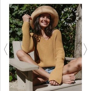 Cotton cabin sweater